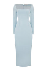 Framed Neckline Maxi Dress — packshot