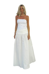 Gathered Maxi Cotton Skirt — packshot