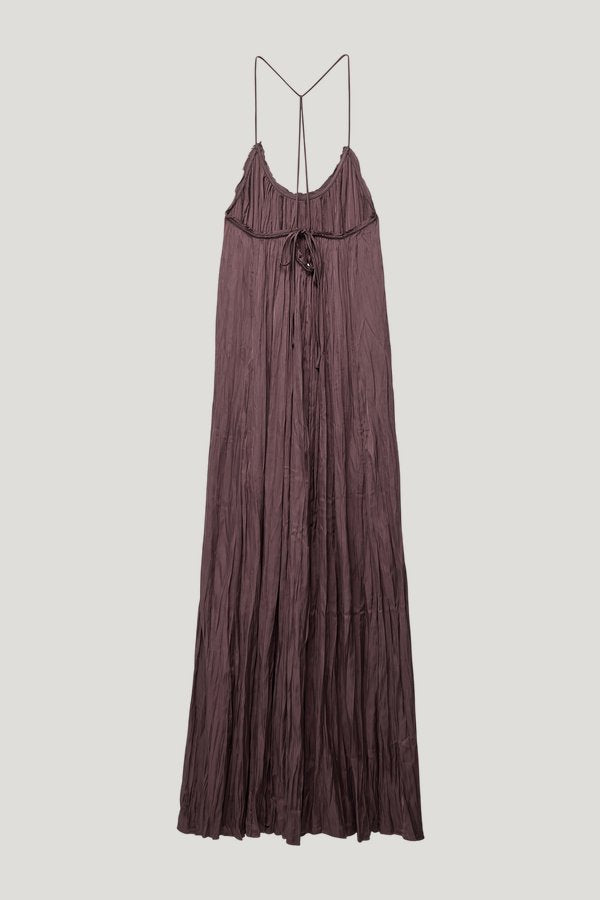 Gathered Volume Strap Dress — extra