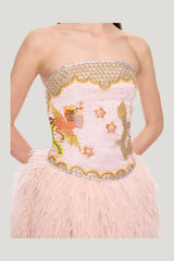 Gemini Corset — model side