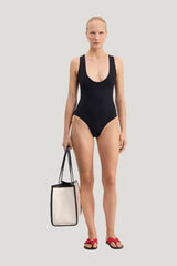 GIANNA Scoop neckline swimsuit — model front