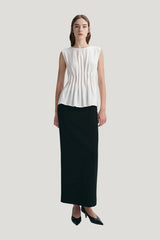 Giulietta Pintuck Top — model front
