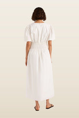 Grace Midi Dress — model back