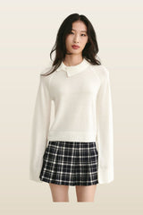 Harper Sweater — model back