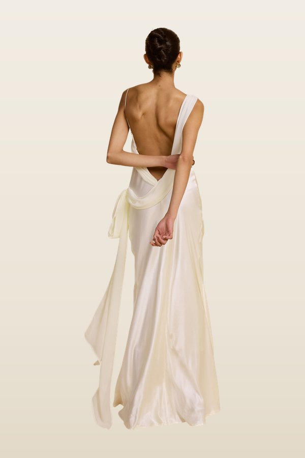 Helena Dress — model back