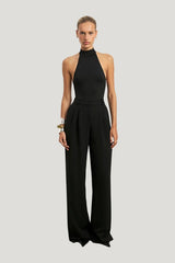 High Neck Halter Bodysuit — model front