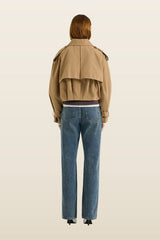 Indie Trench — model back