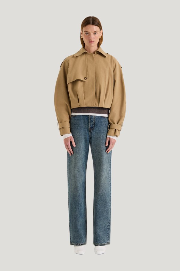 Indie Trench — model front
