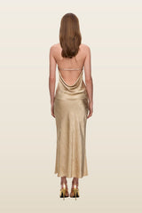 Jacquard Champaca skirt — model back