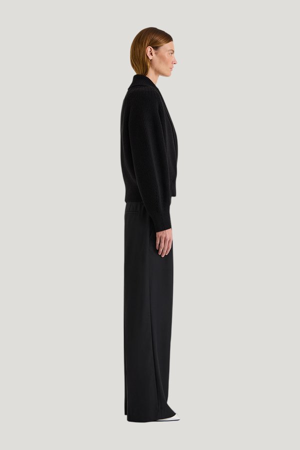 Jade Knit Jumper — model side
