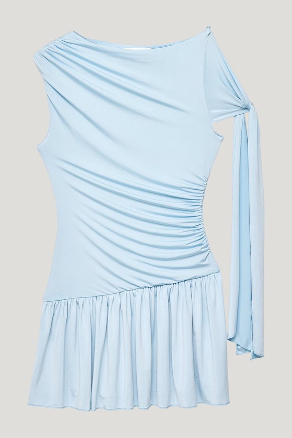 Jersey Knot Detail Mini Dress — extra