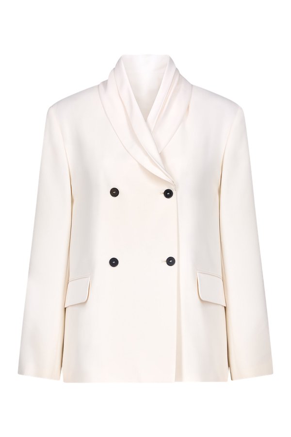 JIHA Shawl collar jacket — packshot