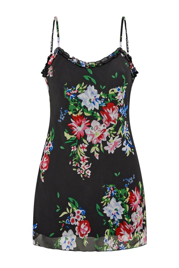Josie Floral Mini Dress - Bouquet — packshot