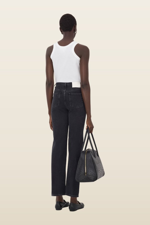 JUDE LDS Straight leg jeans — model back