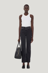 JUDE LDS Straight leg jeans — model front