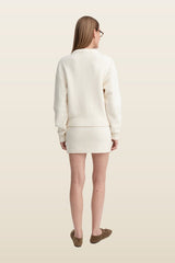Kai Cardigan, shell — model back