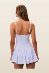 Keelyn Tennis Print Active Dress — model back