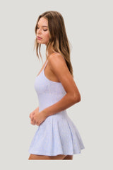 Keelyn Tennis Print Active Dress — model side