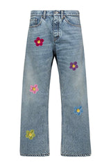 Knit Flower Jeans — packshot