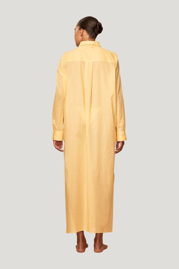 Kokomo Kaftan - Meyer Cotton Voile — model side