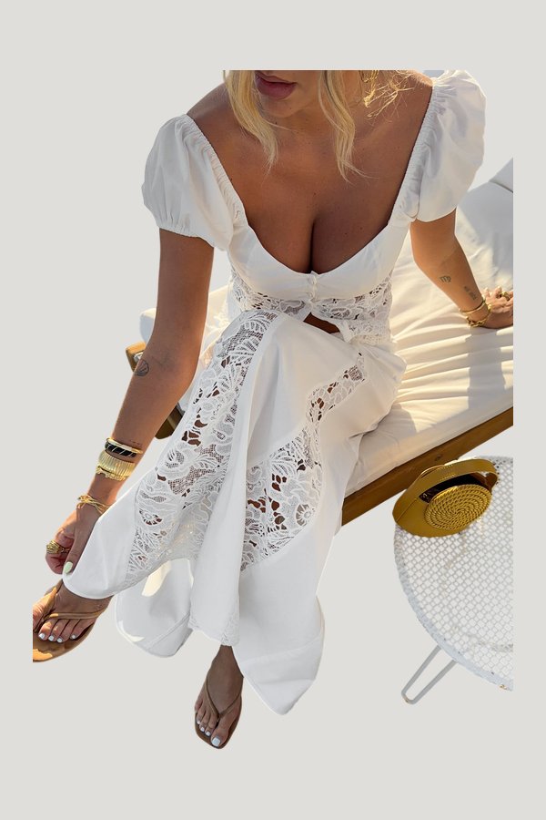 Lace Detail Top — extra