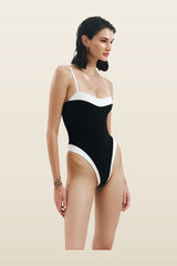 Late Checkout Swimsuit — model back