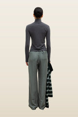 Lauren Long Sleeve Turtleneck — model back