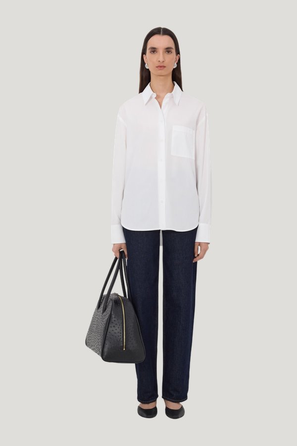 LEE Cotton poplin shirt — model front