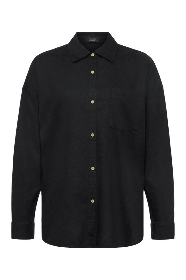 Linen Boyfriend Shirt — packshot