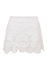 Liriel Eyelet Embroidered Mini Skirt — packshot
