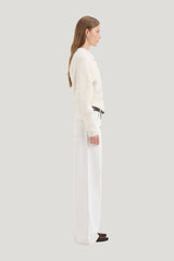 Lise Cardigan — model side