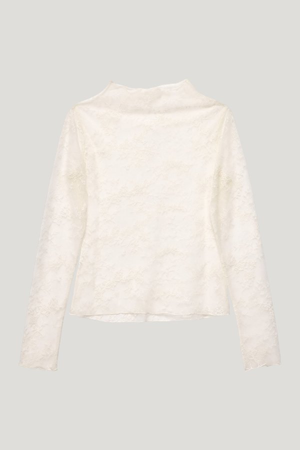 Long Sleeve Lace Top — extra