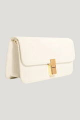 Luna In Cream Leather — model front
