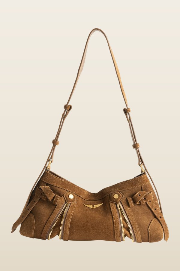 Madison Mini Suede Bag - One size — model back