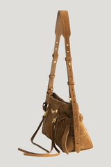 Madison Mini Suede Bag - One size — model side