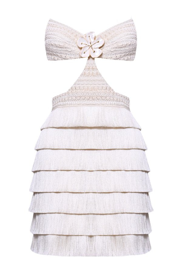 Lya Fringe Mini Dress — packshot