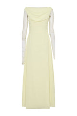Mabel Off Shoulder Chiffon Maxi Dress — packshot