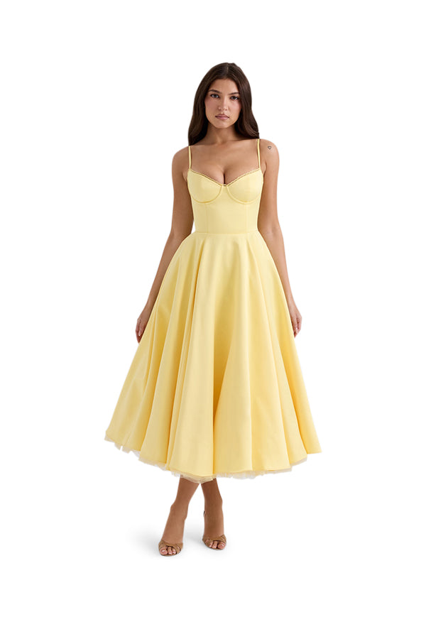 Mademoiselle Tulle Midi Dress
