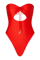 Marbella One Piece in Carmesi — packshot