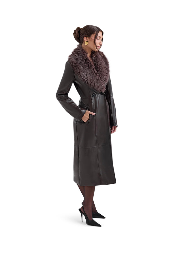 Marcel Leather Coat