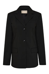 Marcelli Blazer - Black/White Pinstripe — packshot