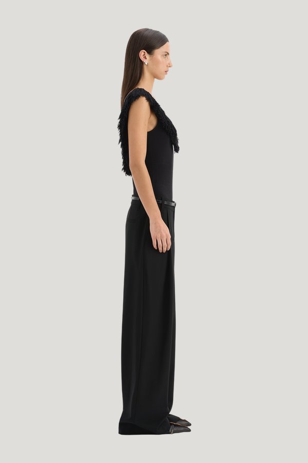 Marcelline Fringe Bodysuit — model side