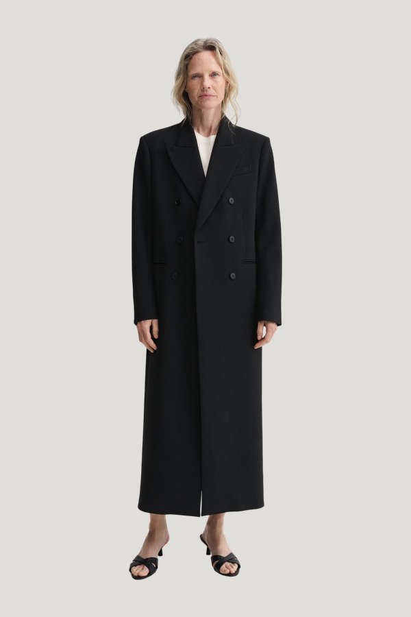 Margot Long Tailored Blazer, — model front