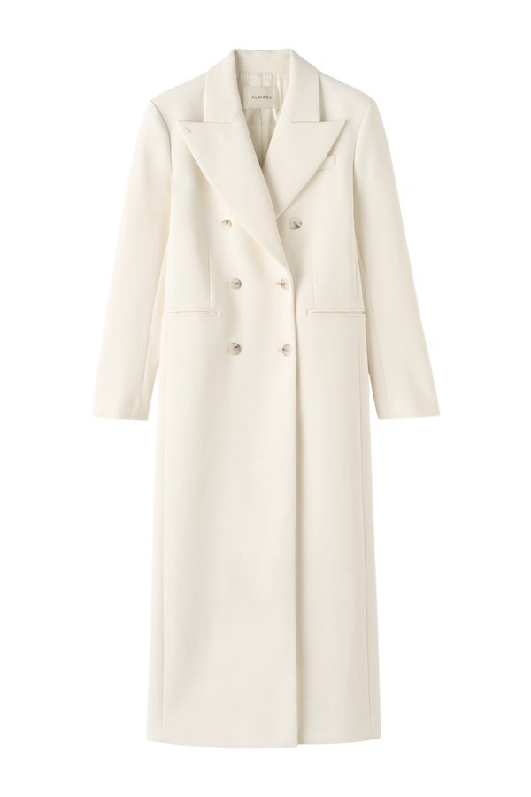 Margot Long Tailored Blazer, vanilla — packshot