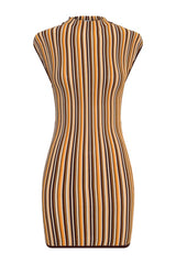 Meggie Striped Sleeveless Mini Dress — packshot