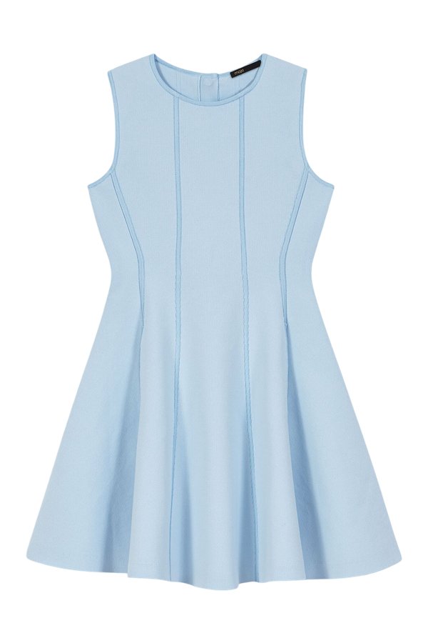 Skater dress with jewelled bows — packshot