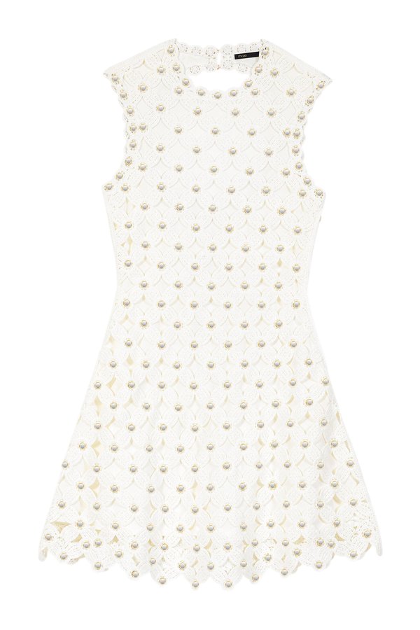Mirrored crochet dress — packshot
