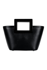 Micro Riviera In Black Leather — packshot