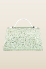 Micro Stella In Mint Crystal — model back