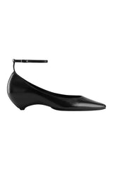 Mode Ballerina in Black Leather — packshot